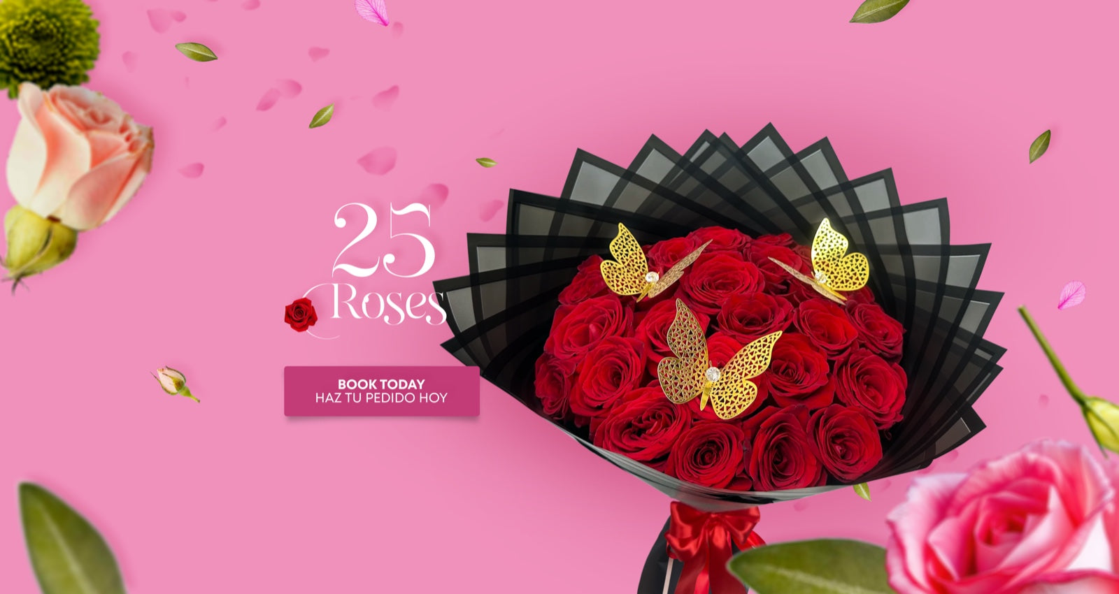 25 Roses Bouquets – Lovely Flowers