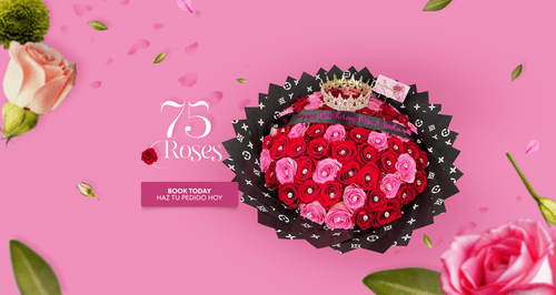 75 Rose Bouquets