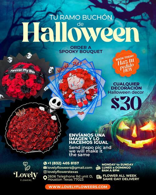 Spooky Bouquets ~ Ramo Buchon Halloween