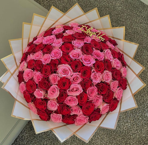 Ramo de 100 rosas