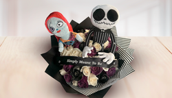 Jack & Sally Skellington