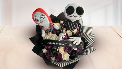 Jack & Sally Skellington