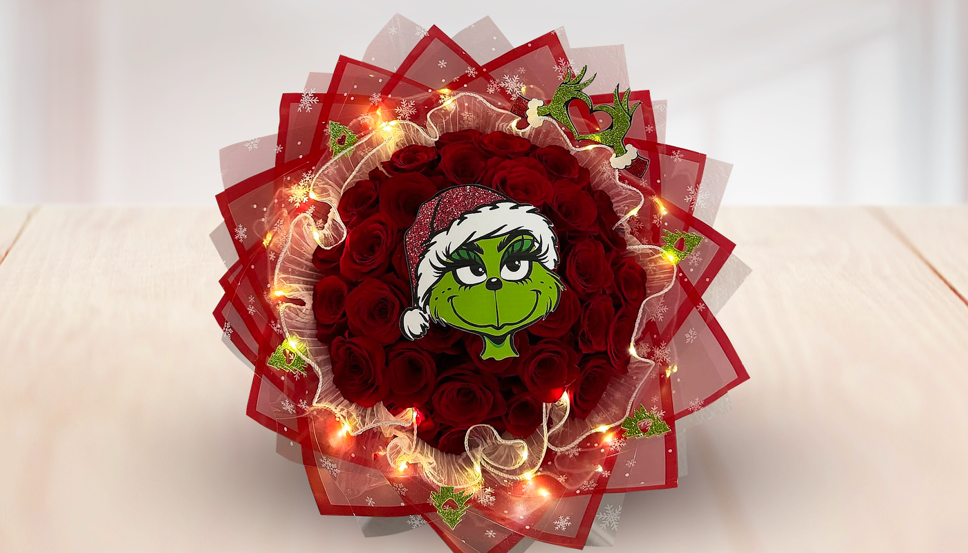 Custom Grinch Bouquet #12