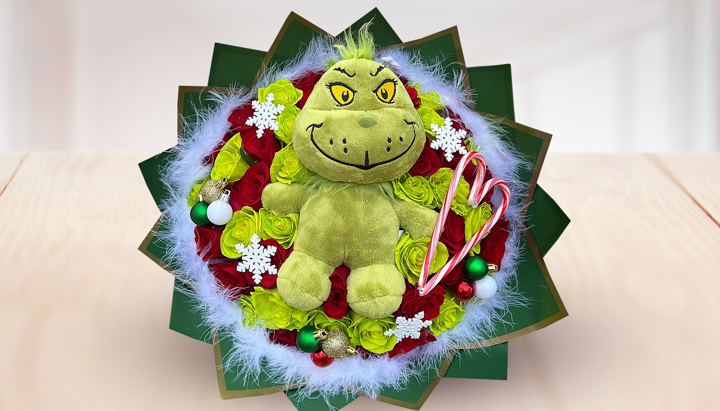 Custom Grinch Bouquet #7