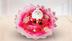 Santa Claus Chrismtas Bouquet