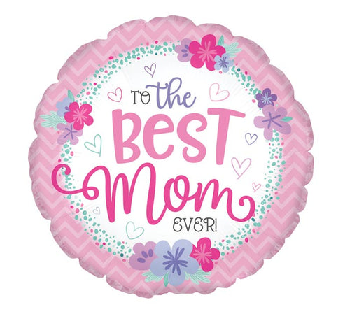 Globo de helio para la mejor mamá del mundo $10