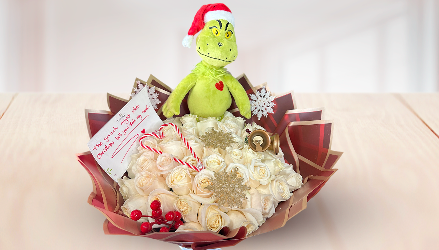 Custom Grinch Bouquet #9
