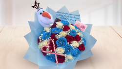 Olaf Christmas bouquet #2