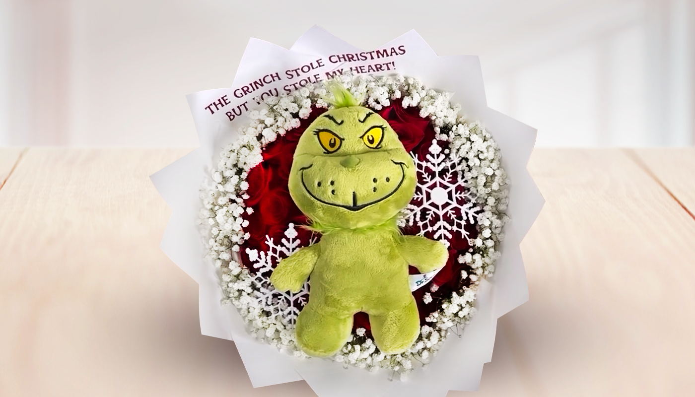 Custom Grinch Bouquet #8