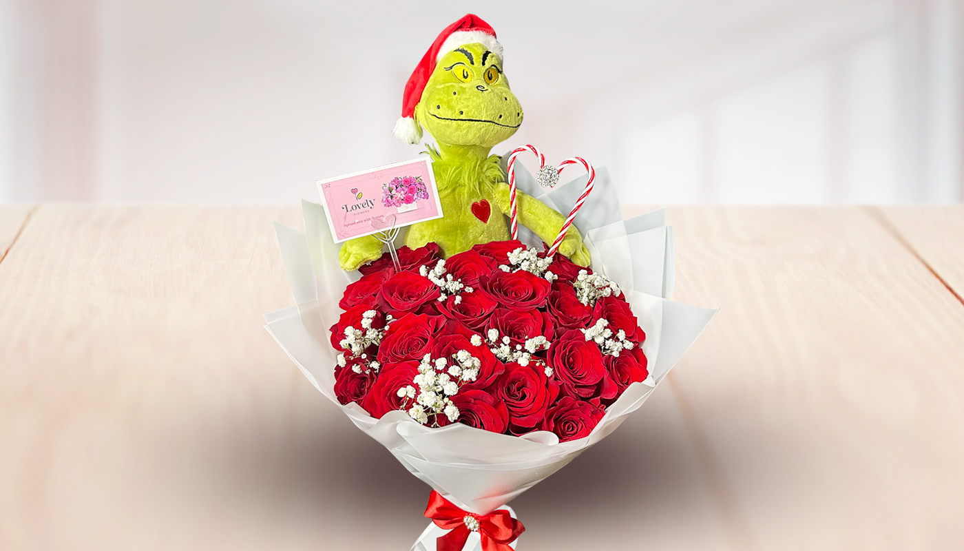 Custom Grinch Bouquet #8
