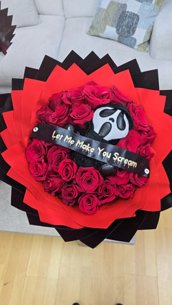 Scream Halloween Bouquet ~ Ramo Buchon de Halloween