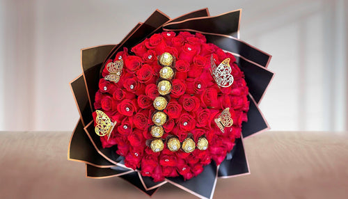Bouquets + Ferreros