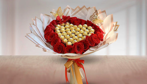 Bouquets + Ferreros
