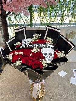 Skull Spooky Bouquet ~ Ramo Buchon de Halloween