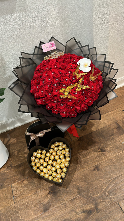 Ramo de 100 rosas
