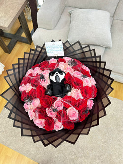 50 Roses Bouquet Halloween ~ Ramo Buchon Halloween
