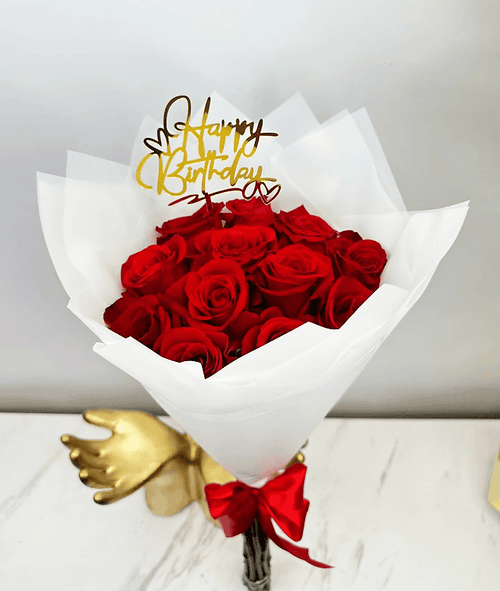 12 Red Roses