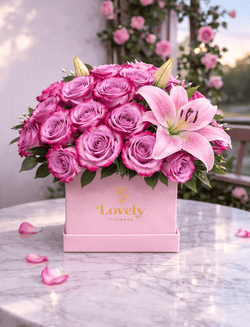 Lavender Lily Bloom Box