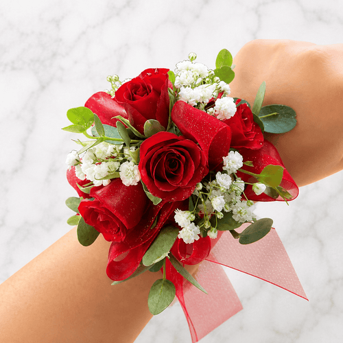 Model #11 Corsage Red Rose Graduation