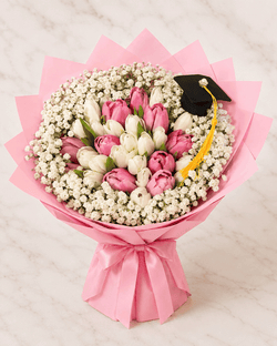 20 Graduation Tulips - Tulipanes de graduación