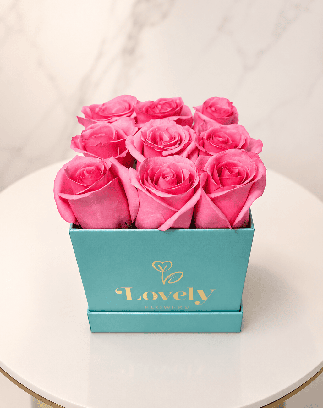 Pink Elegance Rose Box