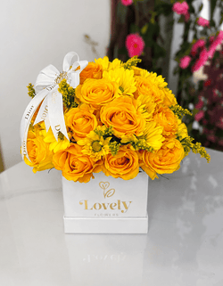 Yellow Flower Box