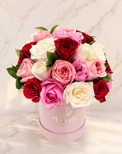 Blush & Crimson Harmony