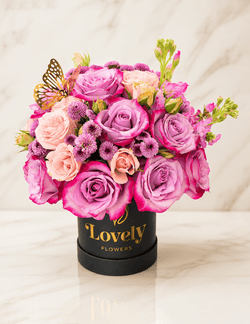Lavender Butterfly Bloom Box