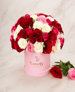 Pink Medium Round Box
