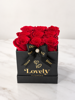 9 Roses Square Small Box