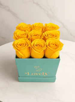 Tiffany Sunshine Rose Box