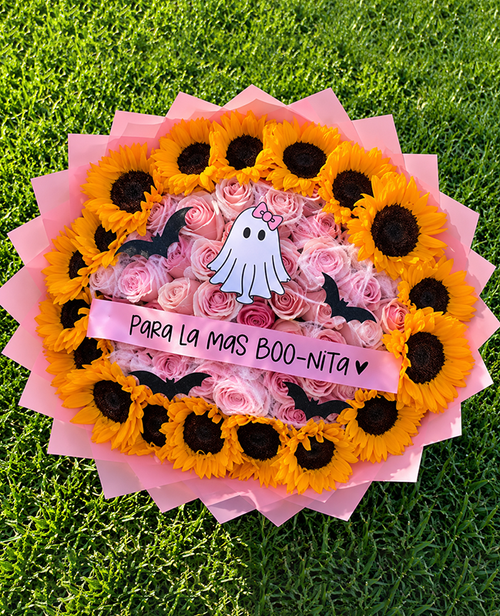 Bouquet Fantasma Pink + Girasoles