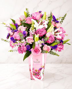 Blushing Lily Garden Bag