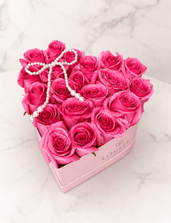 Pearl Blush Mini Heart Box