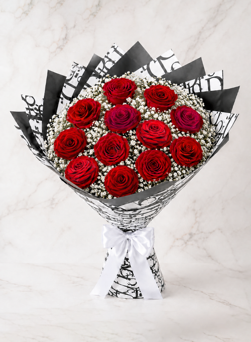 Dior Rouge Romance – 12 Red Roses