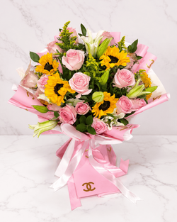 25 Lilies and Roses Bouquet