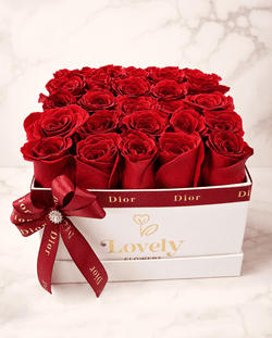 Ruby Love Red Rose Box