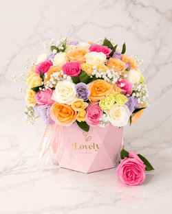 Blushing Diamond Pink Box