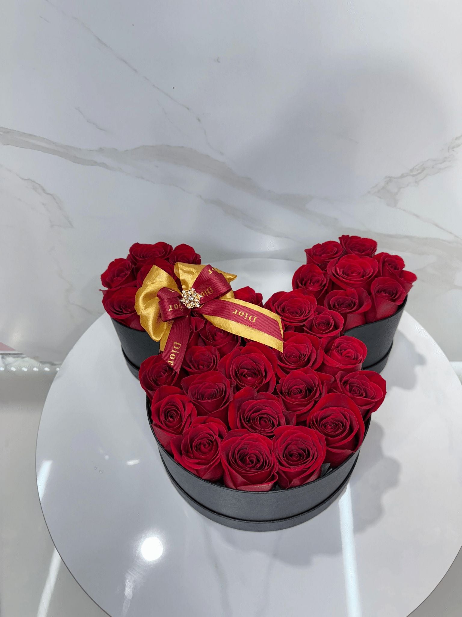 Mickey Red Rose Box