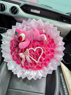 5O Pink Rose Bouquet ~ Ramo Buchon Mi Dormilona