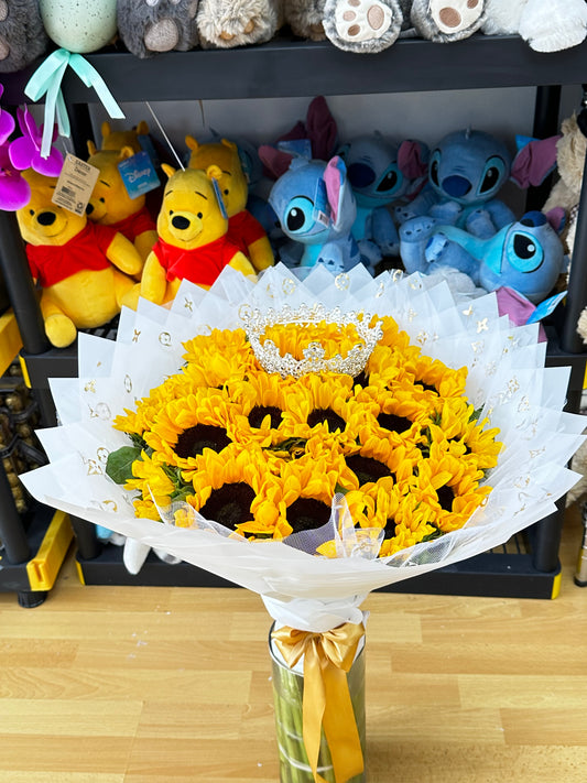 20 Sunflowers + Malla LV