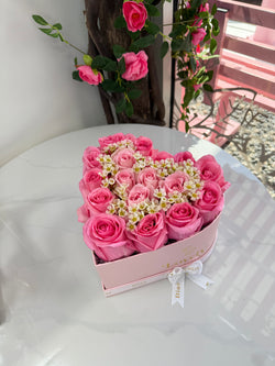 small pink Heart Box