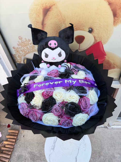 50 Roses + Halloween Decor