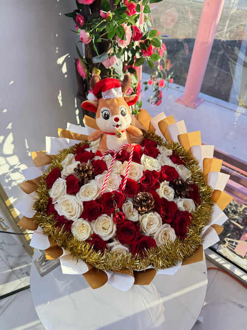 50 Roses Christmas Rudolph Ramo