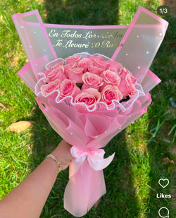 20 Rosas Rosadas Abril
