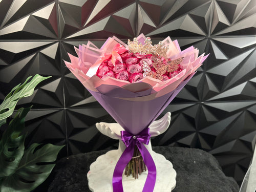 75 Purple Roses