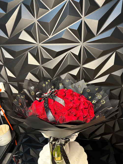 Malla LV de 50 rosas