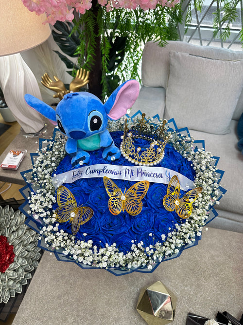 50 Blue Roses