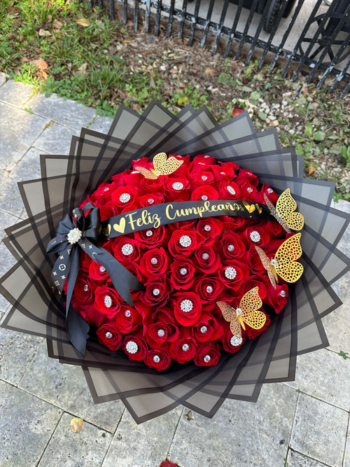 Ramo de 100 rosas