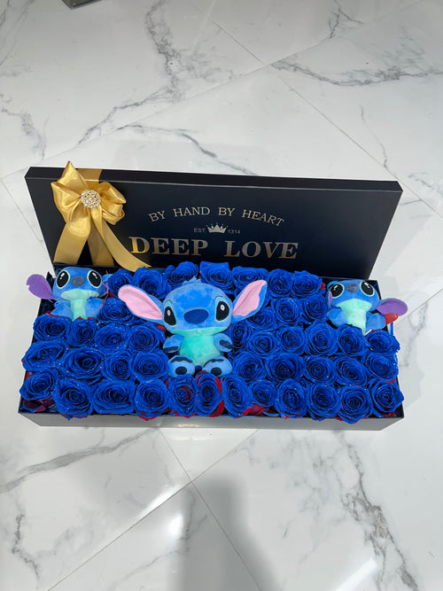 Stitch Blue Box ~ Caja Stitch